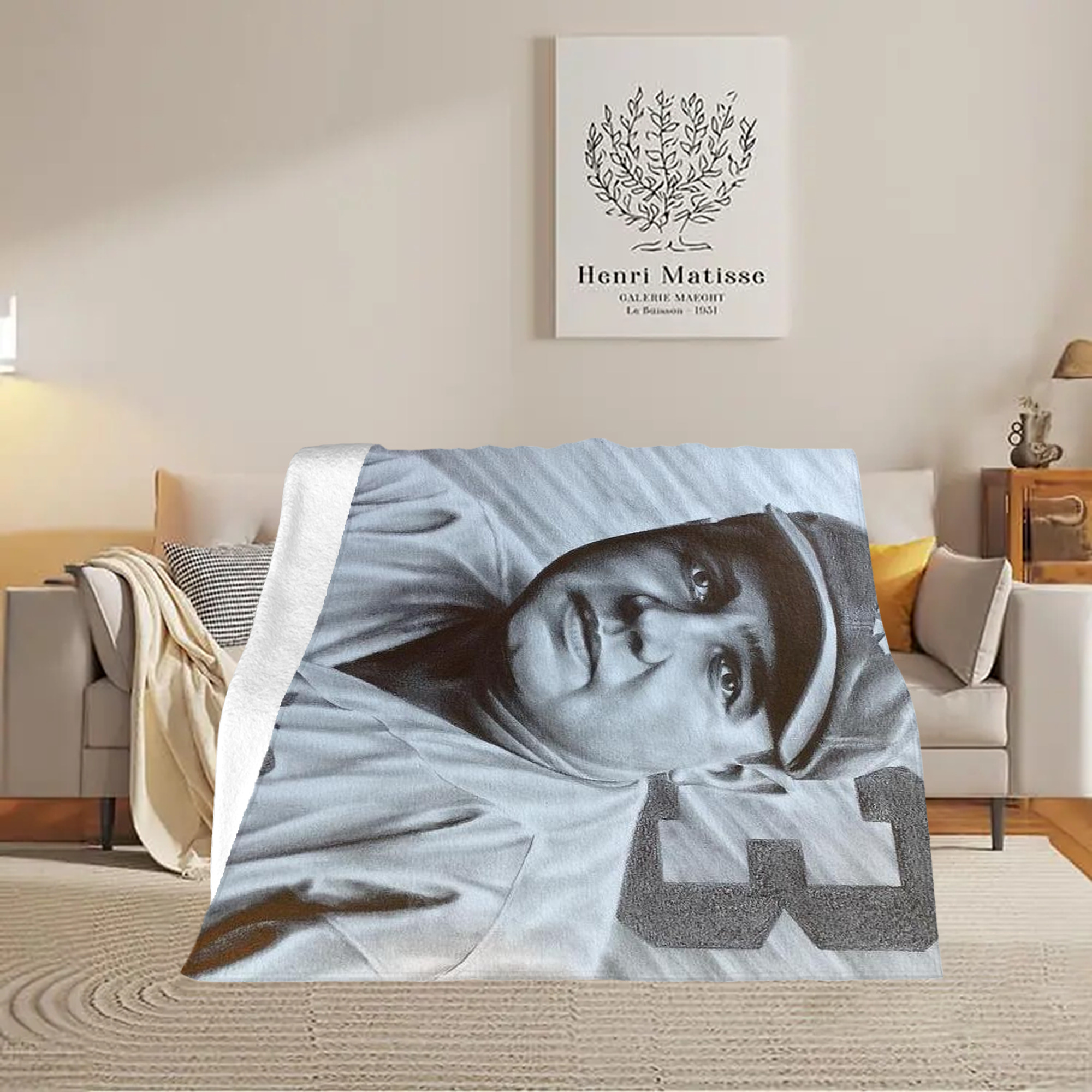 Babe Ruth 29 Soft Fleece Throw Blanket 50 X 60 Inch – Super Soft, Lightweight, And Durable – Perfect For Sofa, Bed, Camping, And More – Ideal Gift For Family And Friends