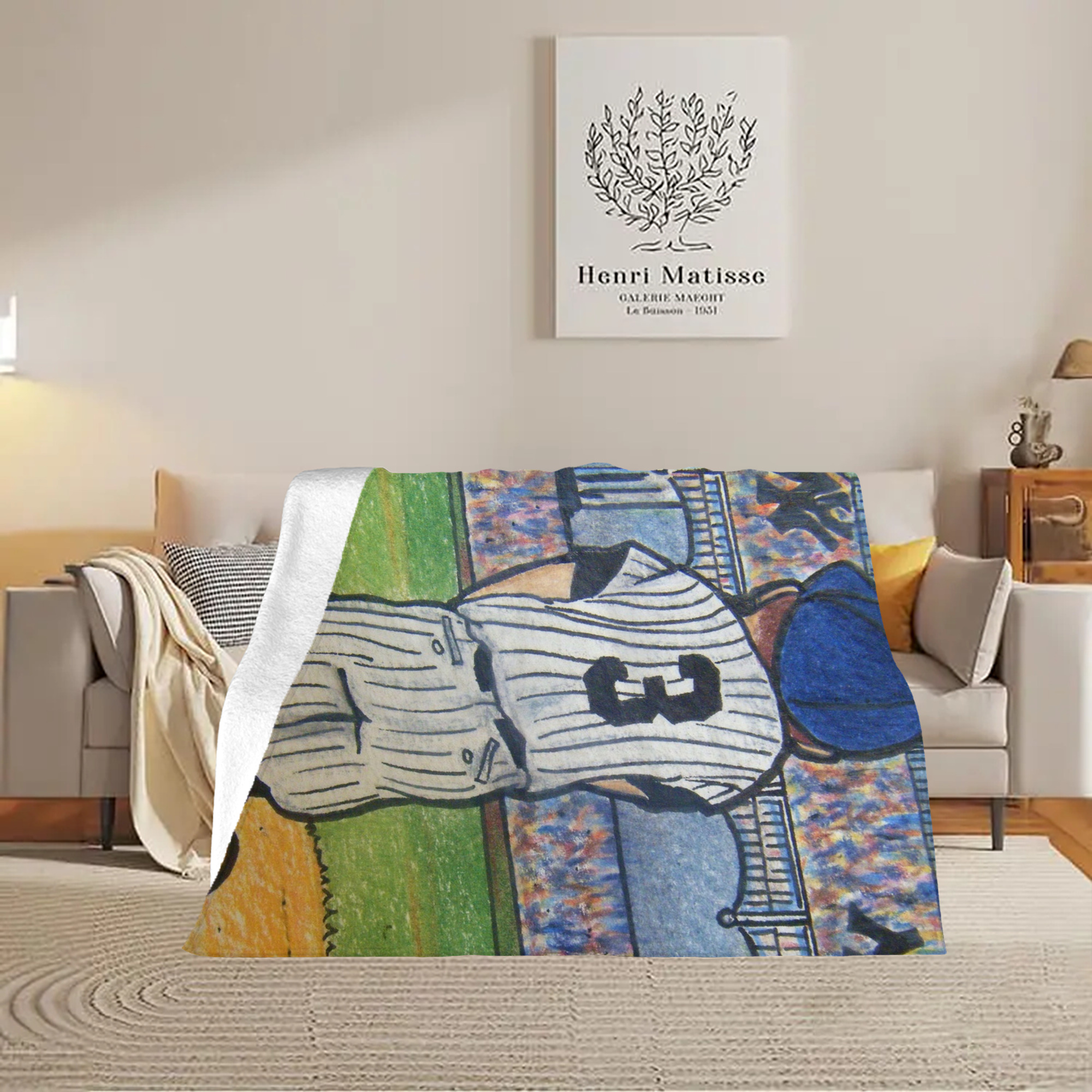 Babe Ruth 37 Soft Fleece Throw Blanket 60 X 80 Inch – Super Soft, Lightweight, And Durable – Perfect For Sofa, Bed, Camping, And More – Ideal Gift For Family And Friends