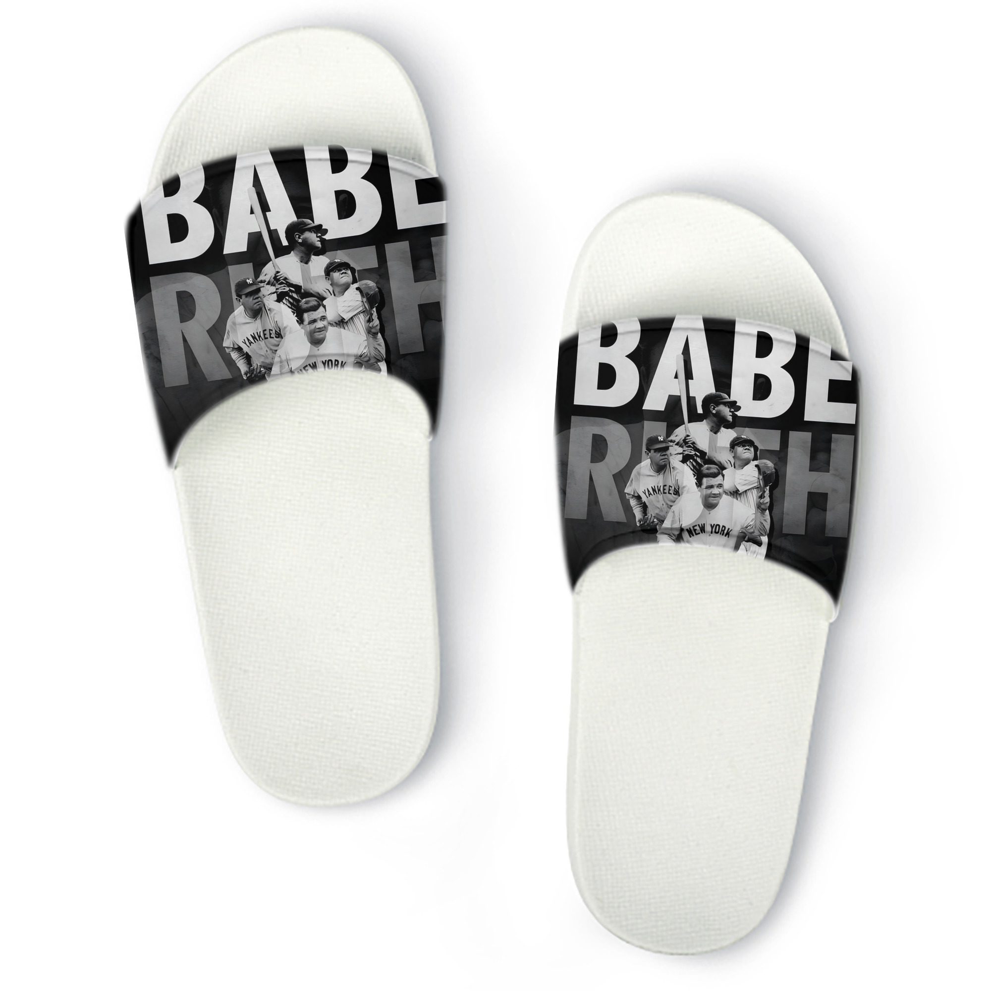 Babe Ruth 22 PVC Home Slippers For Men & Women – Durable, Comfortable, Waterproof, Non-Slip, Stylish Casual Indoor & Outdoor Sandals