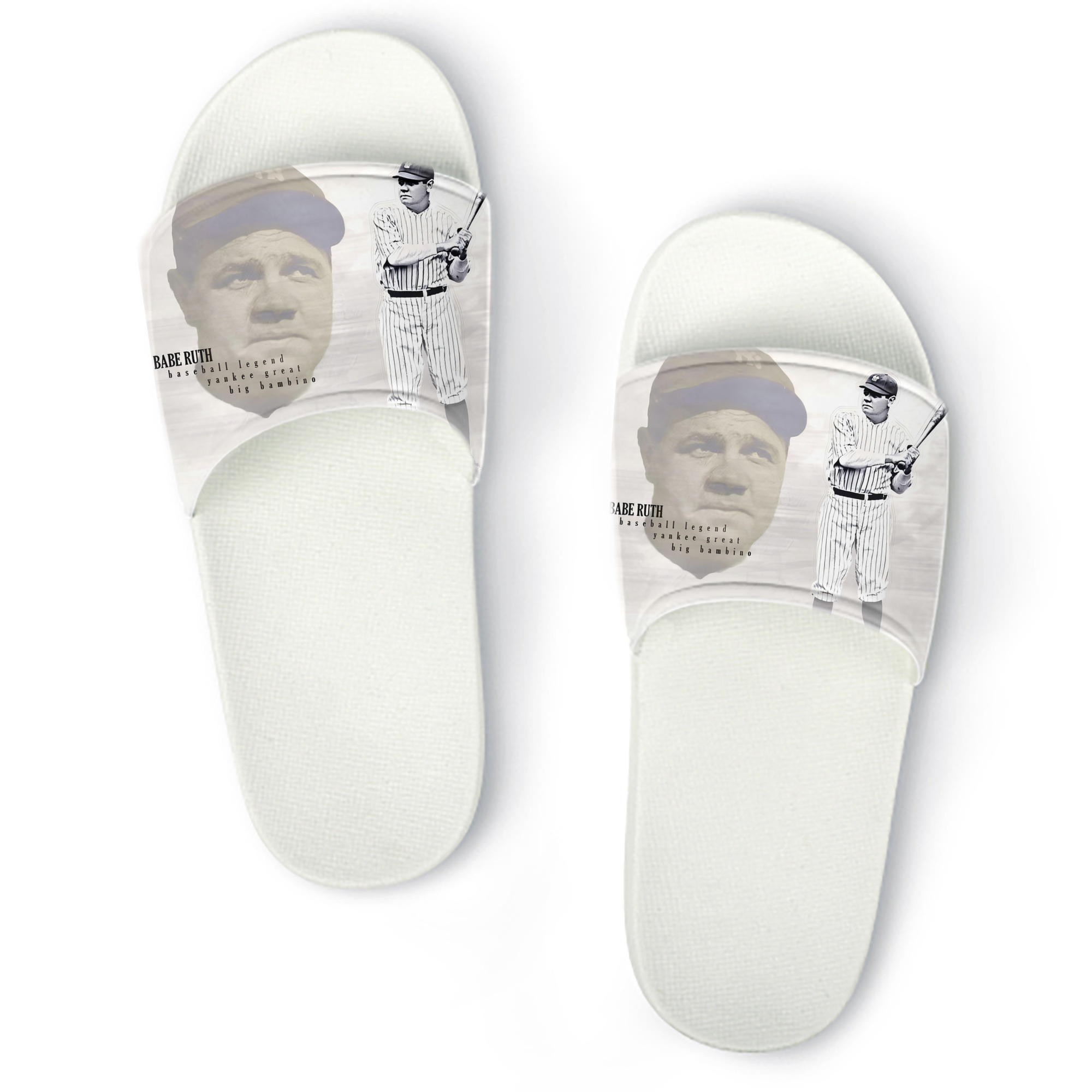 Babe Ruth 25 PVC Home Slippers For Men & Women – Durable, Comfortable, Waterproof, Non-Slip, Stylish Casual Indoor & Outdoor Sandals